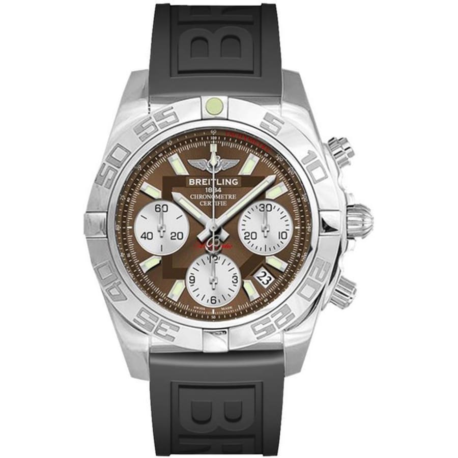 breitling brown dial