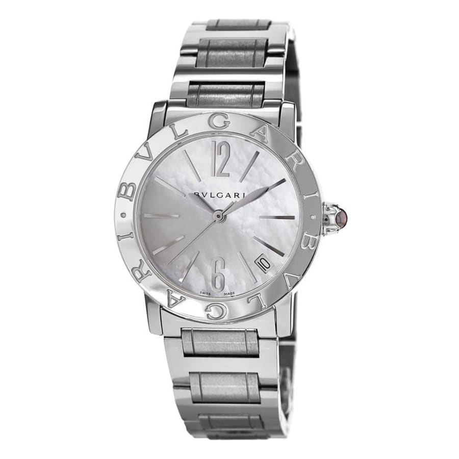 Bulgari Mother of Pearl Dial Womens Watch BBL33WSSD WatchMaxx