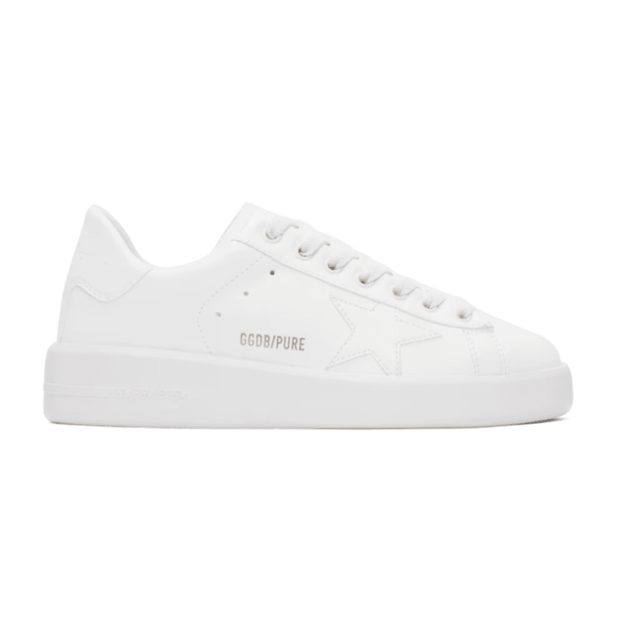 スニーカー Golden SNEAKER (GWF00197F003954 10100) Golden Goose Purestar Bio-based White Star and Heel Tab