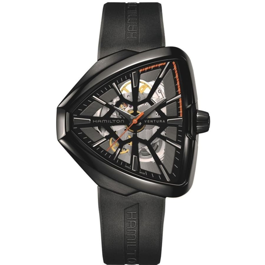 Hamilton Ventura Limited Edition Skeleton Dial Black Rubber Hamilton Ventura Limited Edition Skeleton Dial Black Rubber