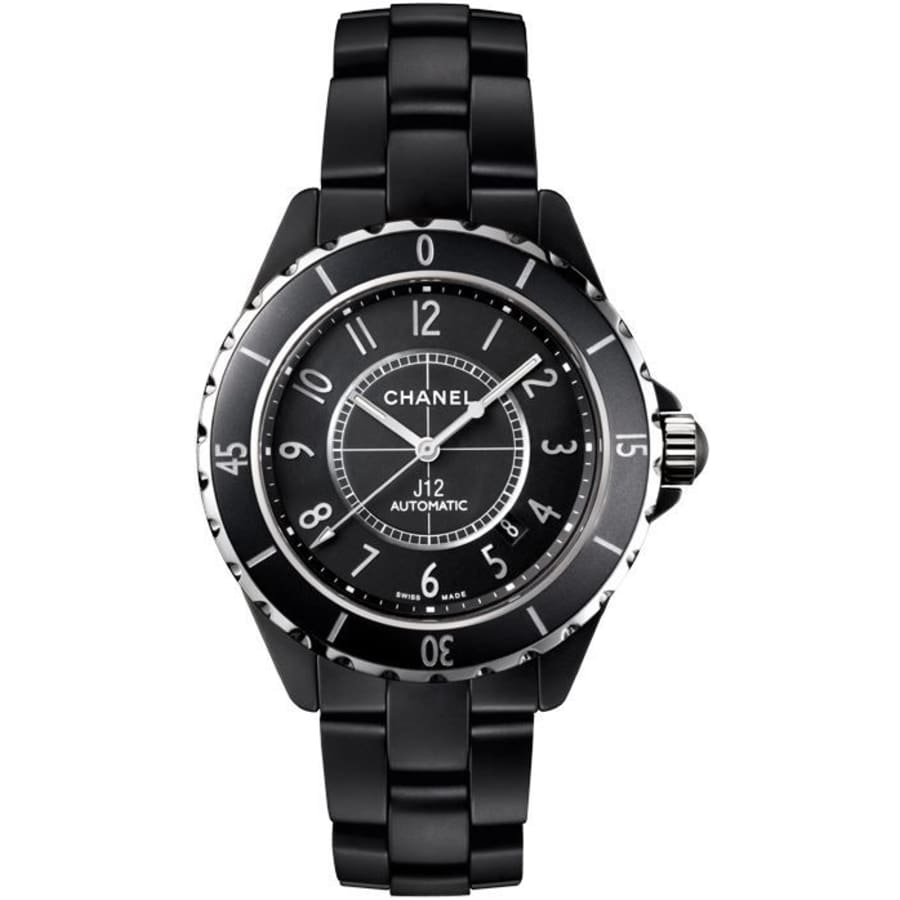 Chanel J12 Matte Black Automatic Ceramic Unisex Watch H3131