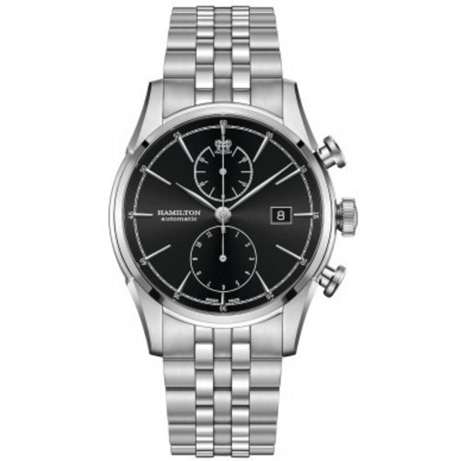 Hamilton American Classic Spirit of Liberty Auto Chrono Black Dial 