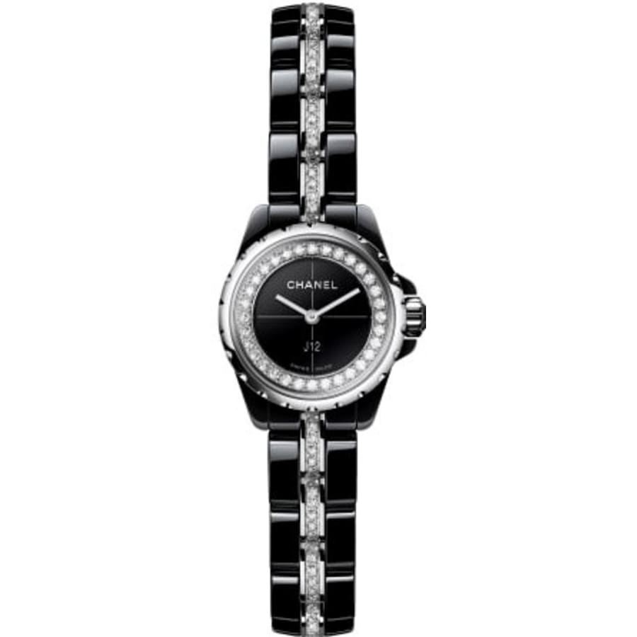 J12 XS watch with removable fingerless gloves, Chanel