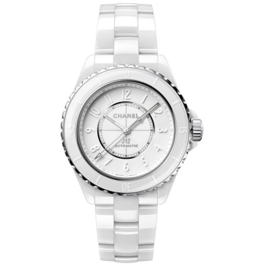 white chanel watch