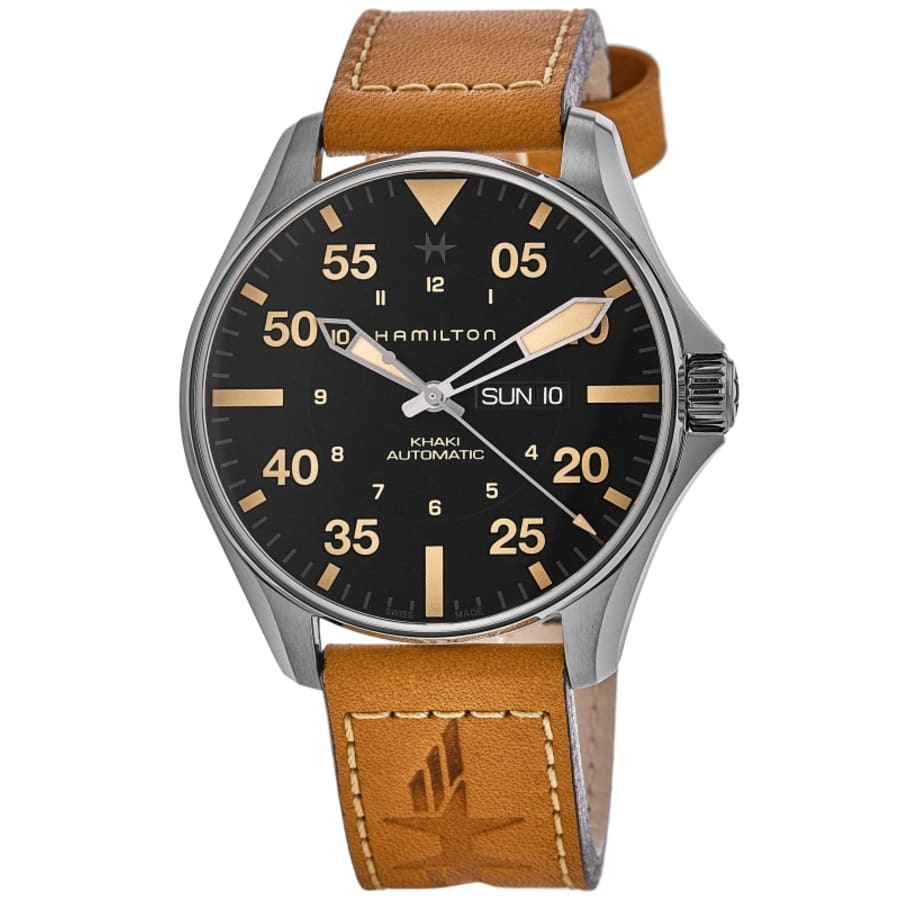 Hamilton Khaki Aviation Pilot Day Date Auto Black Dial Hamilton Khaki Aviation Pilot Day Date Auto Black Dial
