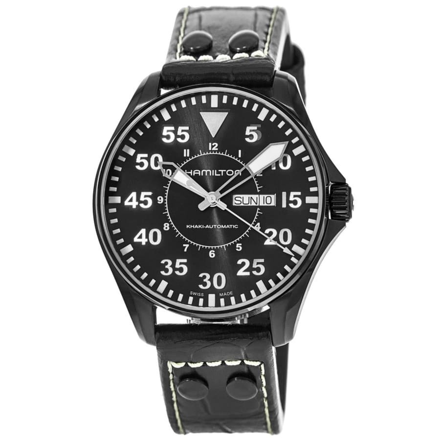 Hamilton Khaki Aviation Pilot Auto Day Date Men's Watch H64785835