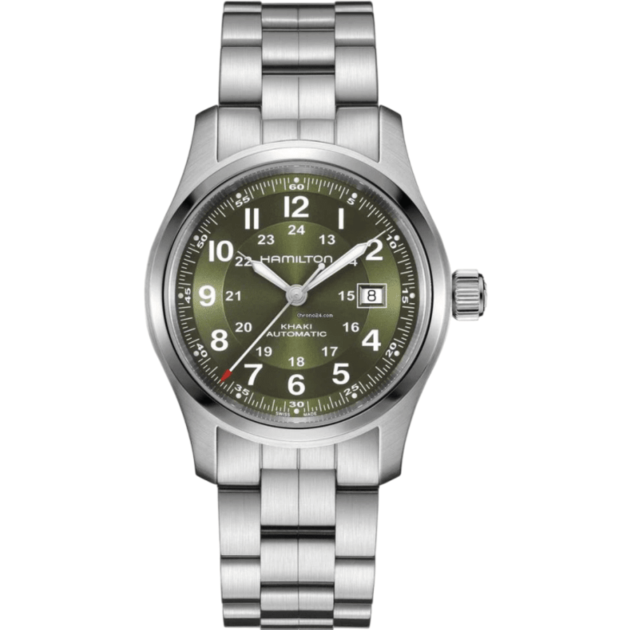 Hamilton Khaki Field Auto 42MM Men's Watch H70605160 | WatchMaxx