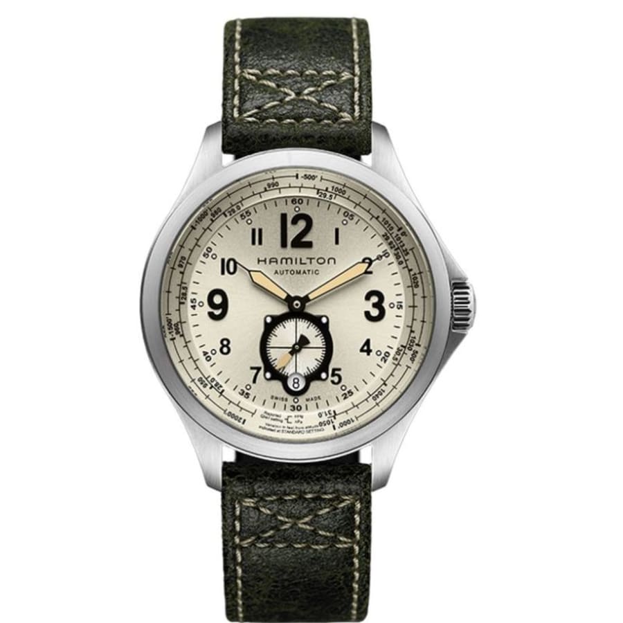 Hamilton Khaki Aviation QNE Auto Men's Watch H76655723 | WatchMaxx