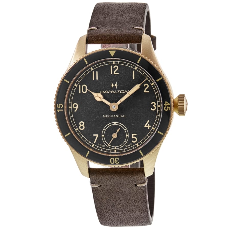 Hamilton Khaki Aviation Pilot Pioneer Mechanical Black Dial Bronze