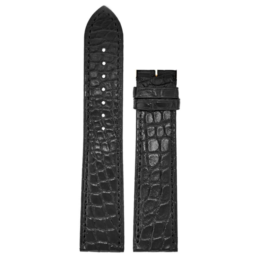 Cartier Tank Black Crocodile Leather Strap KD98BT19 | WatchMaxx