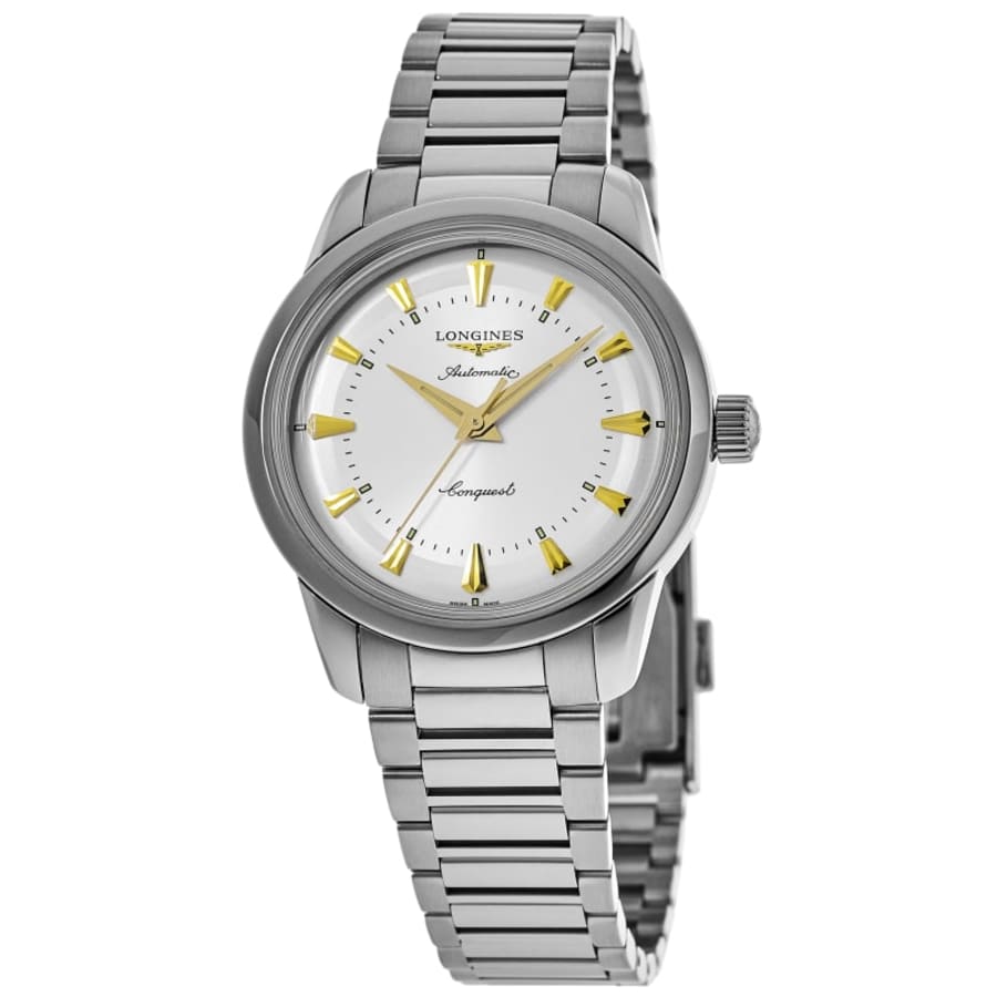 Longines Conquest Heritage Men's Watch L1.649.4.72.6 | WatchMaxx