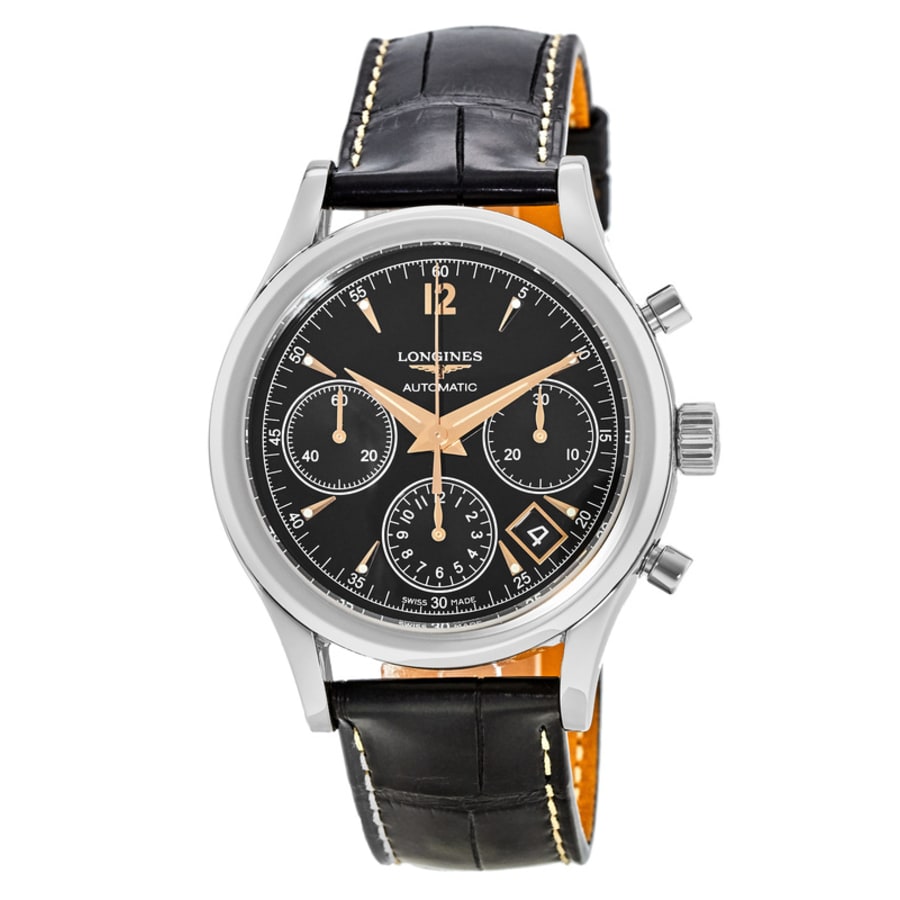 Longines Heritage Men's Watch L2.742.4.56.0 | WatchMaxx.com