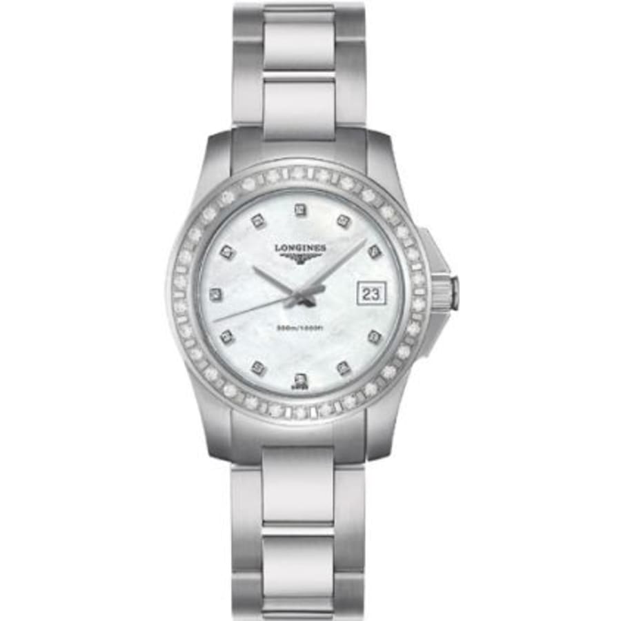 Longines Conquest Quartz Women's Watch L3.258.0.88.6 | WatchMaxx