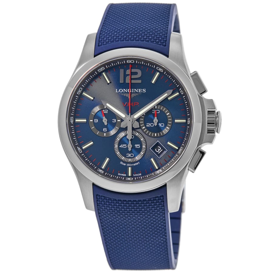 Longines Conquest V.H.P. Men's Watch L3.727.4.96.9 | WatchMaxx