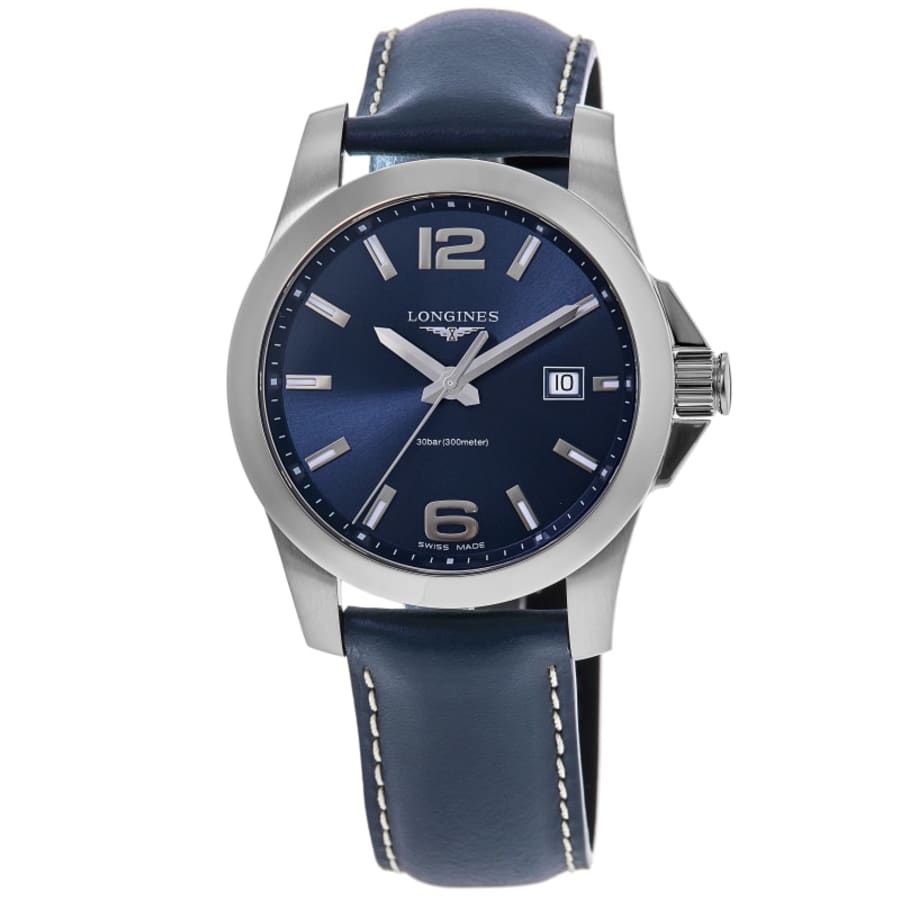 Longines Conquest Quartz Men's Watch L3.760.4.96.0 | WatchMaxx