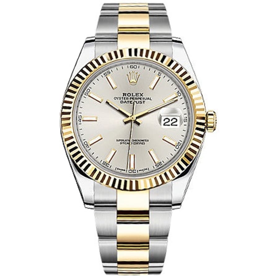 Rolex Datejust in Oystersteel and gold, M126303-0001