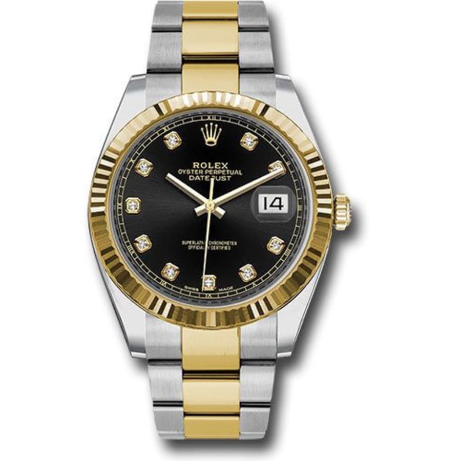 Rolex Datejust Oyster, 41 mm, Oystersteel and yellow gold, M126333-0005