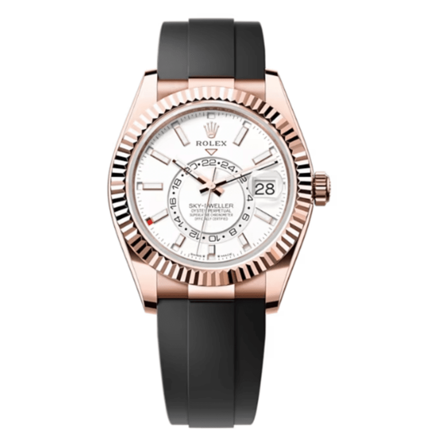 Rolex Sky-Dweller Rose Gold Men's Watch M336235-0003 | WatchMaxx