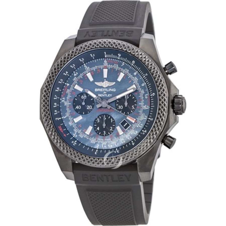Breitling Bentley B06 Midnight Carbon Limited Edition Rubber Strap Men's  Watch MB061113/BE60-220S
