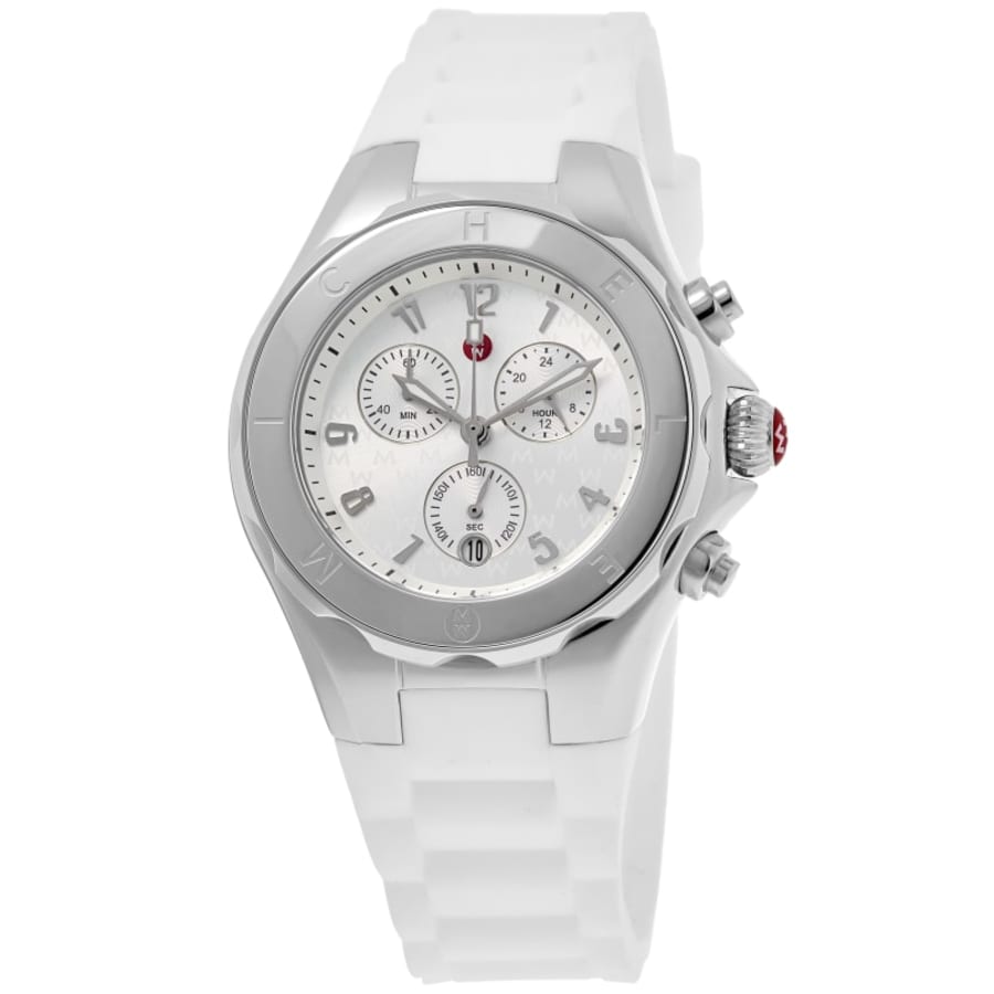 Michele Jellybean Watch Gray NWT Michele Silver Jelly Bean Grey Band Mww12f000092 Watch  main image 4