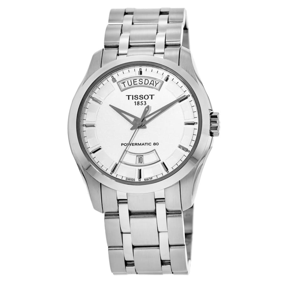 Tissot Couturier Automatic Silver Day-Date Steel Men's Watch Tissot Couturier Automatic Silver Day-Date Steel Men's Watch