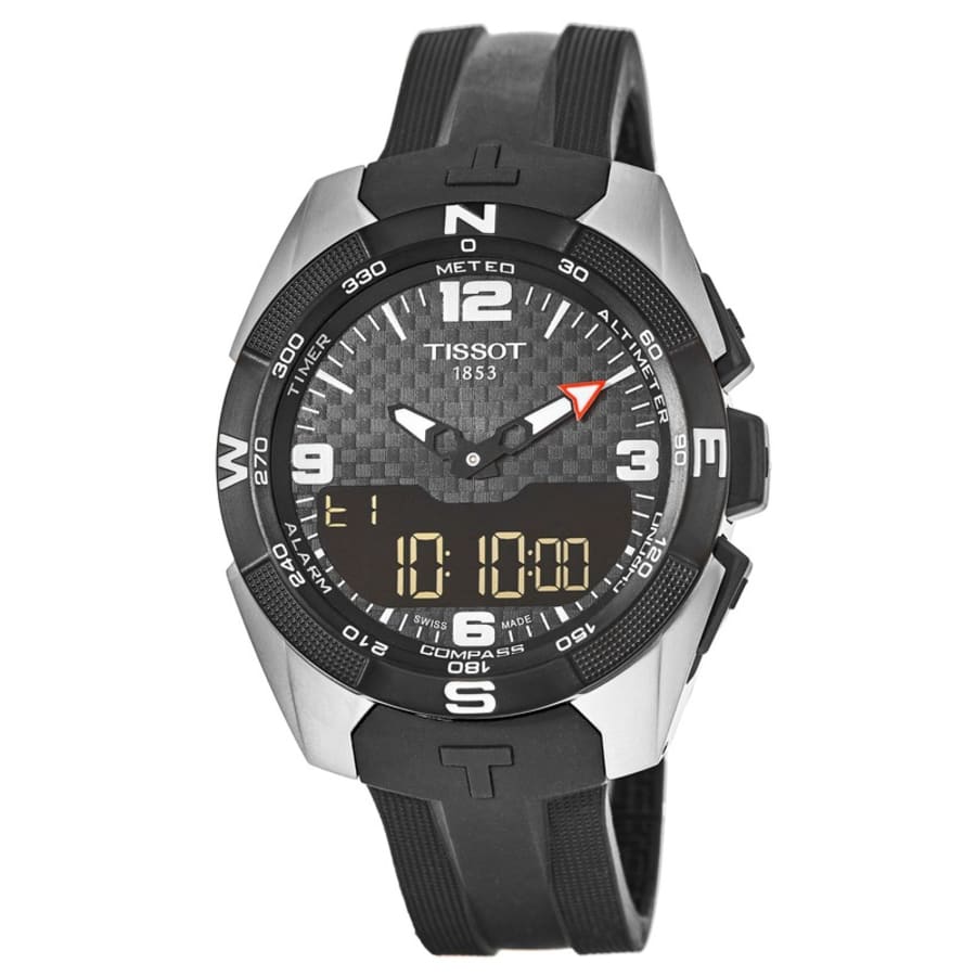 Tissot T-Touch Expert NBA Special Edition Black Dial Rubber Strap Men's  Watch T091.420.47.207.01