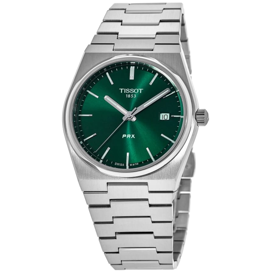 Tissot PRX Quartz Green Dial Steel Men's Watch T137.410.11.091.00