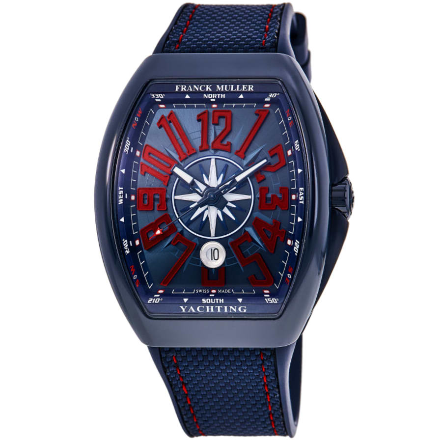 Franck Muller Vanguard Yachting Men's Watch V 45 SC DT YACHT CR BL