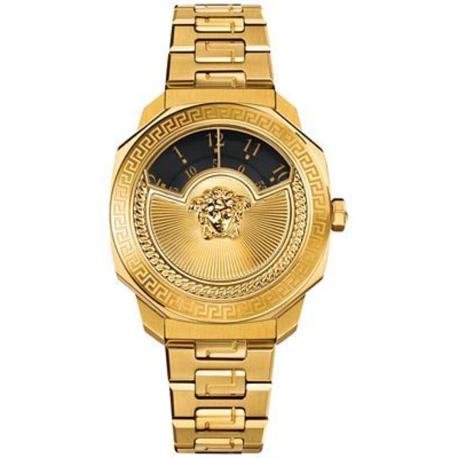 Versace Dylos Icon Limited Edition Gold Tone Stainless Steel Women's ...