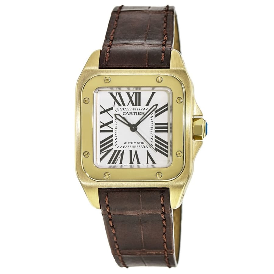 Cartier Santos 100 Rose Gold Watch