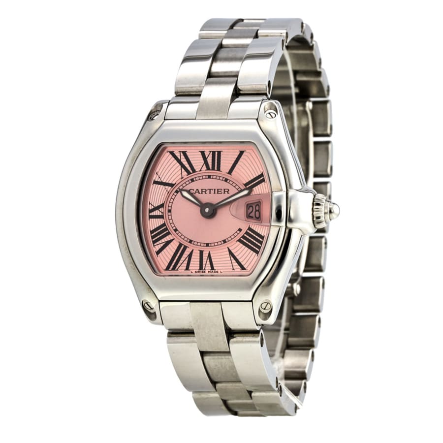 Cartier Roadsterレディース Cartier Roadster Stainless Steel Women's Diamond Watch 31mm