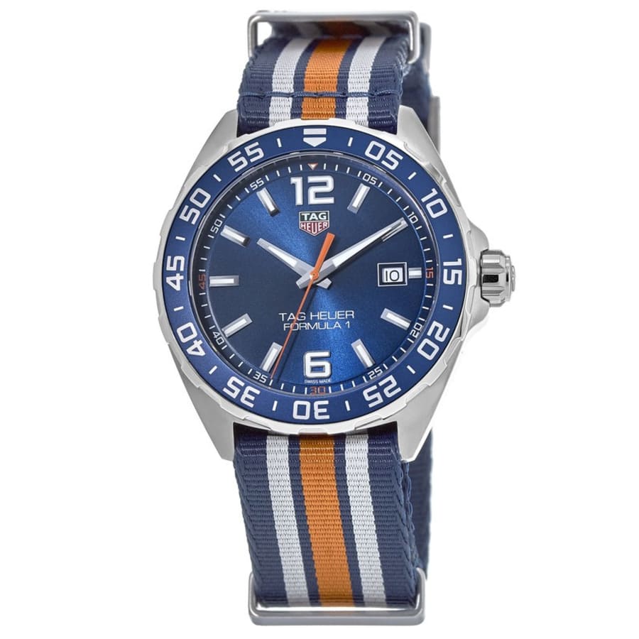 tag heuer formula 1 blue orange