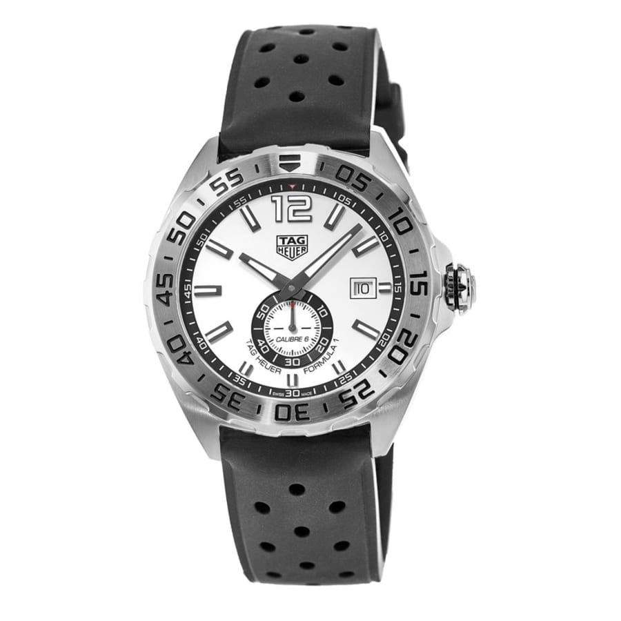 tag heuer formula 1 calibre 6 white