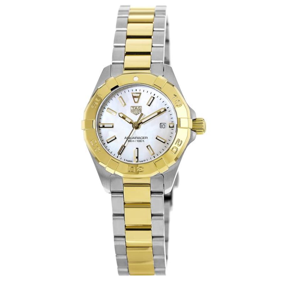 Tag Heuer Aquaracer Lady 300M 27MM Yellow Gold & Steel Women's Watch WBD1420.BB0321 Tag Heuer Aquaracer Lady 300M 27MM Yellow Gold & Steel Women's Watch WBD1420.BB0321