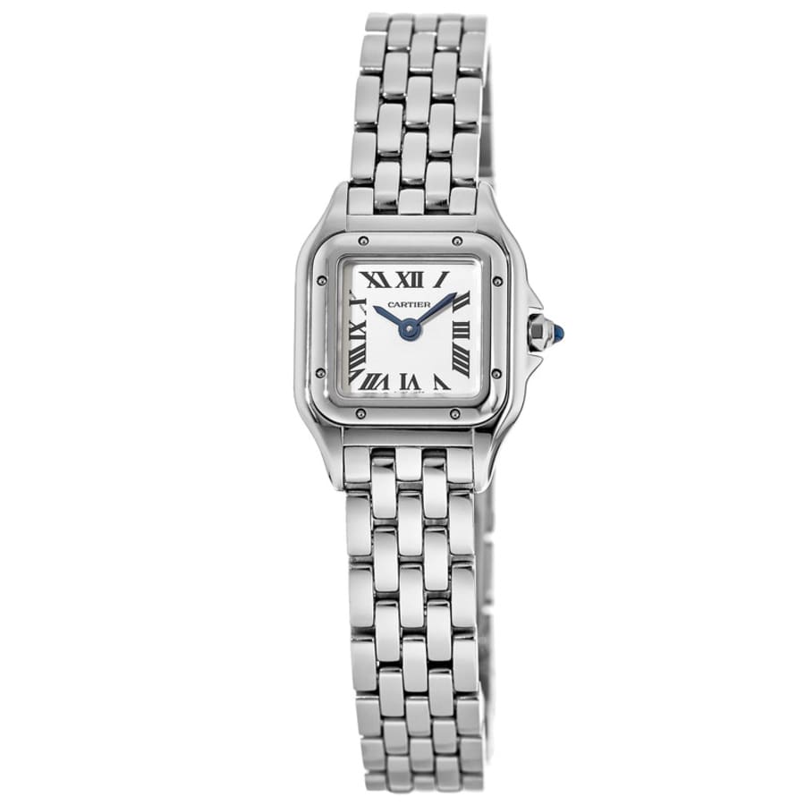 Cartier Panthere Mini Silver Dial Ladies Watch WSPN0019