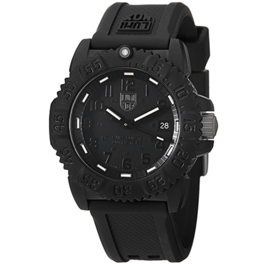 Luminox Navy Seal Black Dial Rubber Strap Unisex Watch XS.7051.BO.1