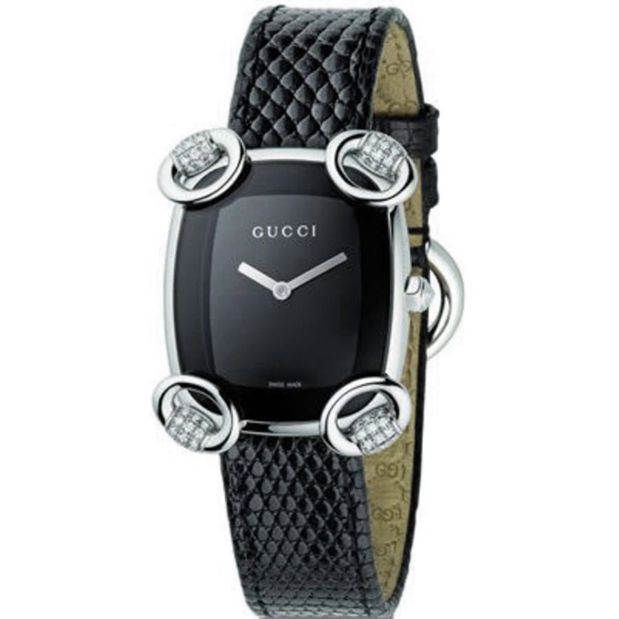 グッチ様　501.505 Gucci 117 Horsebit Cocktail Women's Watch YA117505 | WatchMaxx