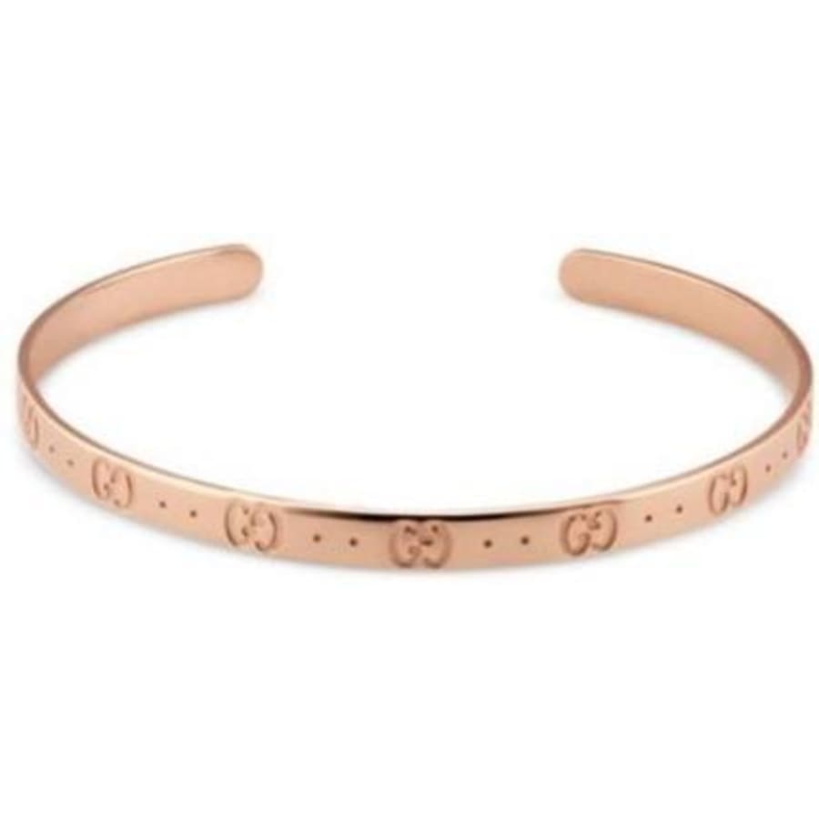Gucci Icon 17cm 18K Rose Gold Women's Bangle YBA434524002017