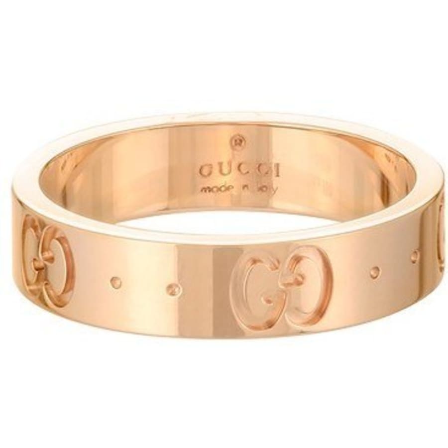 Gucci 18K Rose Gold Size 14 (6 3/4 US) Women's Ring