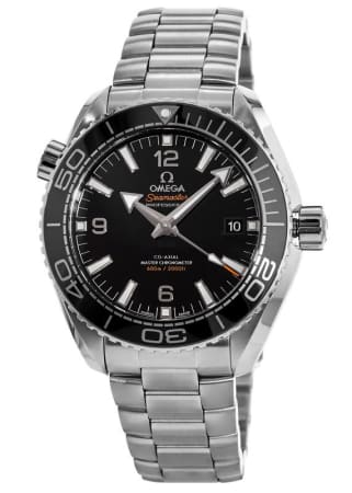 Omega Seamaster Planet Ocean 600M 43.5mm Black Dial Steel Men's Watch 215.30.44.21.01.001