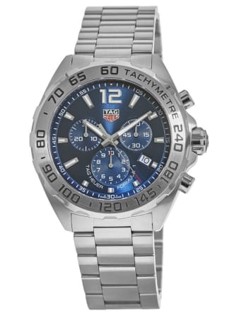 Tag Heuer Formula 1 Quartz Chronograph Blue Dial Stainless Steel Men's Watch CAZ101K.BA0842