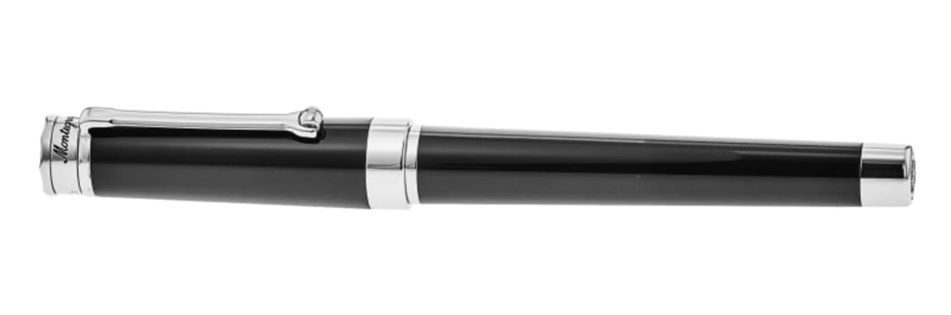 Montegrappa Parola Fine Nib Black Fountain Pen ISWOT2AB