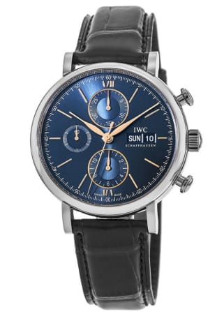IWC Portofino Chronograph Automatic Blue Dial Men's Watch IW391036