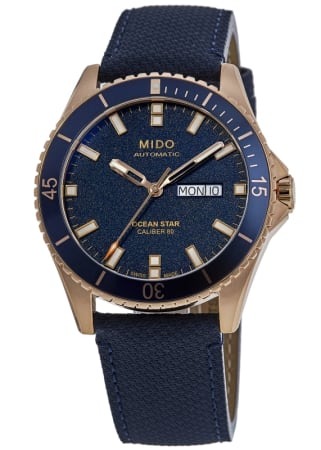 Mido Ocean Star 200 Blue Dial Fabric Strap Men's Watch M026.430.36.041.00