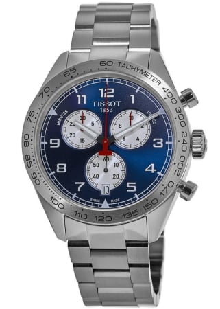 Tissot PRS 516 Chronograph Blue Dial Steel Men's Watch T131.617.11.042.00