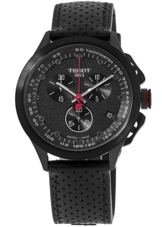 Tissot T-Race Cycling Giro d'Italia 2022 Special Edition Black Dial Leather Strap Men's Watch T135.417.37.051.01