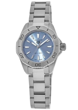 アナログ腕時計 TAG HEUER Aquaracer White Dial Ladies Watch WBP1411-BA0622 New Tag Heuer Aquaracer Professional 200 Quartz Women's