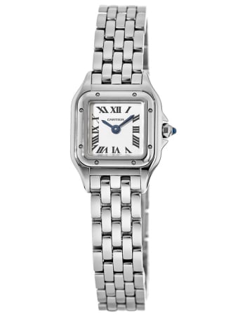 Cartier Panthere de Cartier  Silver Dial Stainless Steel Women's Watch WSPN0019