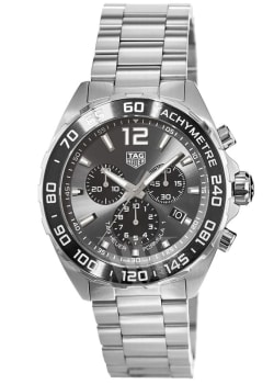 Tag Heuer Formula 1 Quartz Chronograph Anthracite Dial Stainless Steel Men's Watch CAZ1011.BA0842
