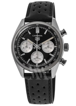 Tag Heuer Carrera Chronograph Automatic Black Dial Mens Watch  CBG2090.BH0661 for Men